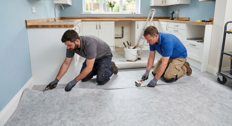 Sheet Linoleum Installation in Fairfield, OH