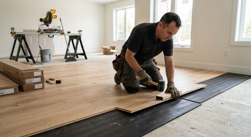 Engineered Wood Installation in Springboro, OH