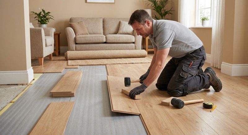 Laminate Floor Installation in Fairfield, OH