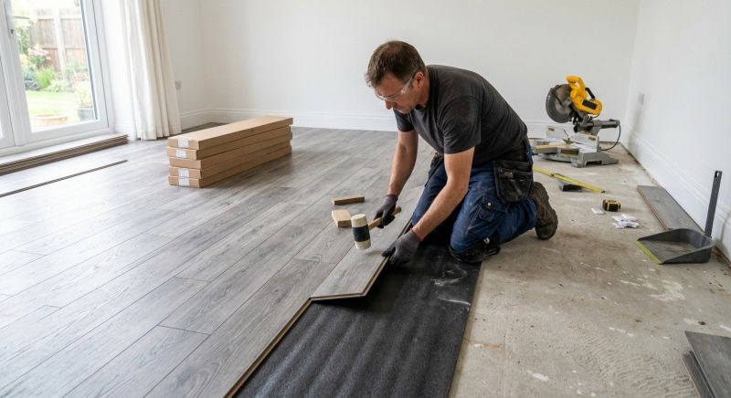Laminate Floor Installation in Middletown, OH