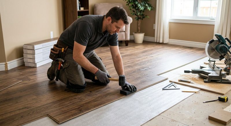 Laminate Floor Installation in Xenia, OH