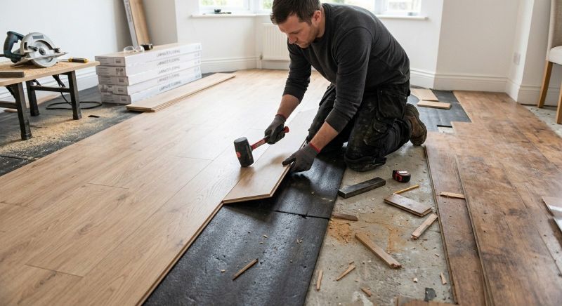 Laminate Floor Replacement in Goshen, OH