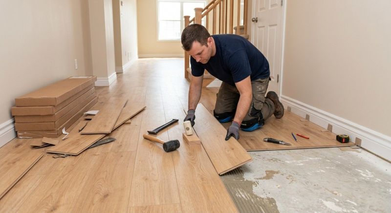 Laminate Floor Replacement in Greene County, OH