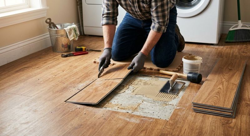 Linoleum Floor Installation in Bellbrook, OH