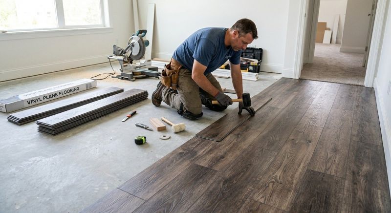 Linoleum Floor Installation in Warren County, OH