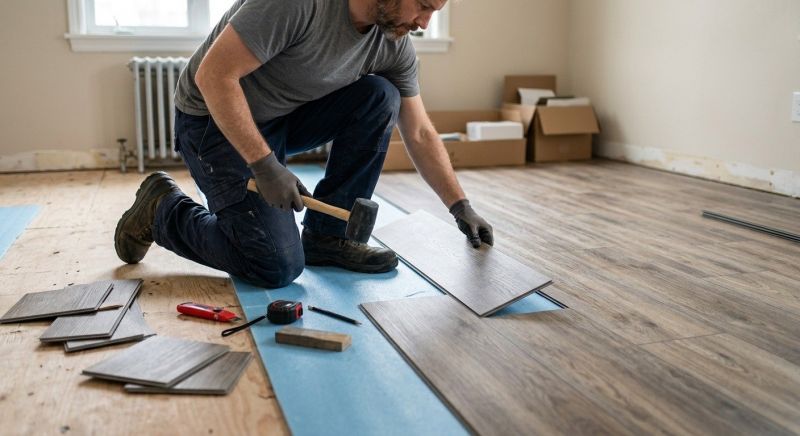 Linoleum Floor Installation in West Elkton, OH