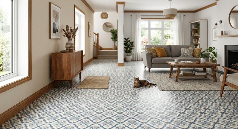 Linoleum Flooring Replacement in Springboro, OH