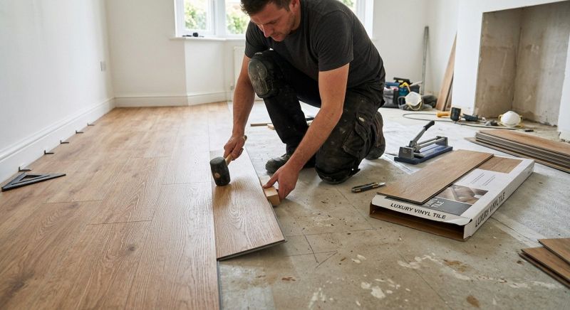 Luxury Vinyl Tile Installation in Brookville, OH