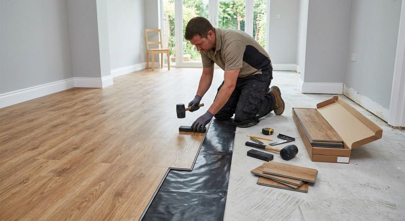 Luxury Vinyl Tile Installation in Maineville, OH