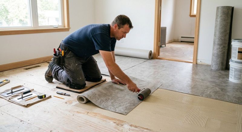 Sheet Vinyl Installation in Warren County, OH