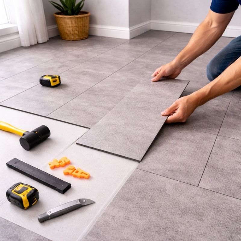 Vinyl Tile Replacement in Springboro, OH